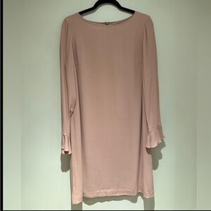Goat fashion (now Jane Atlier) Light “Cameo” Pink Long Sleeve Shift Dress NWT
